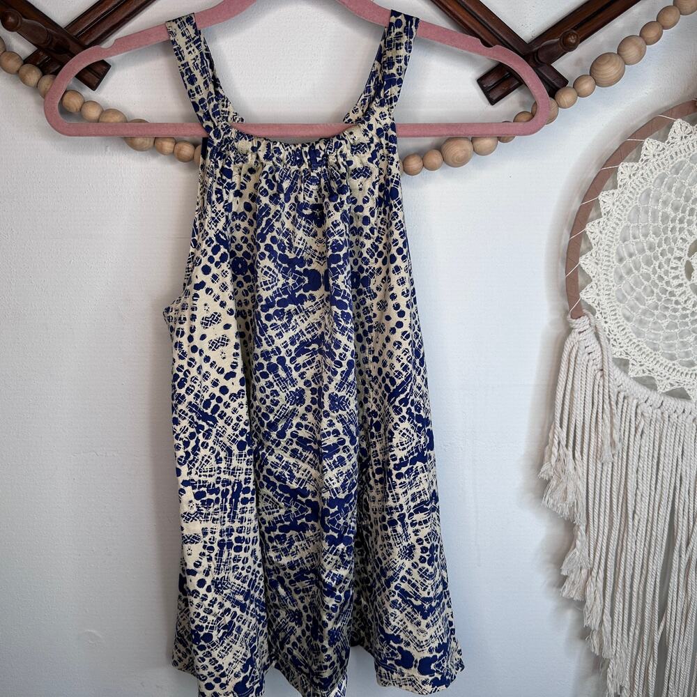Sundance Silk Blue Pattern Tank